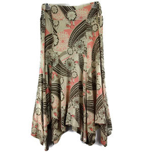 Ann Taylor Handkerchief Hem Pull-on Skirt